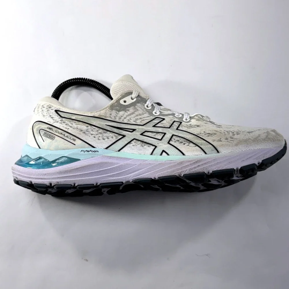 Asics Gel-Cumulus 23 Right Only! Running Shoe Womens 8 White Grey Flyte Foam Gym